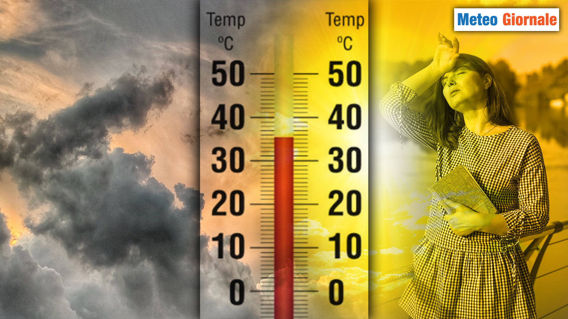 130524 B - Meteo: Temperature, miti al Nord, molto calde al Sud