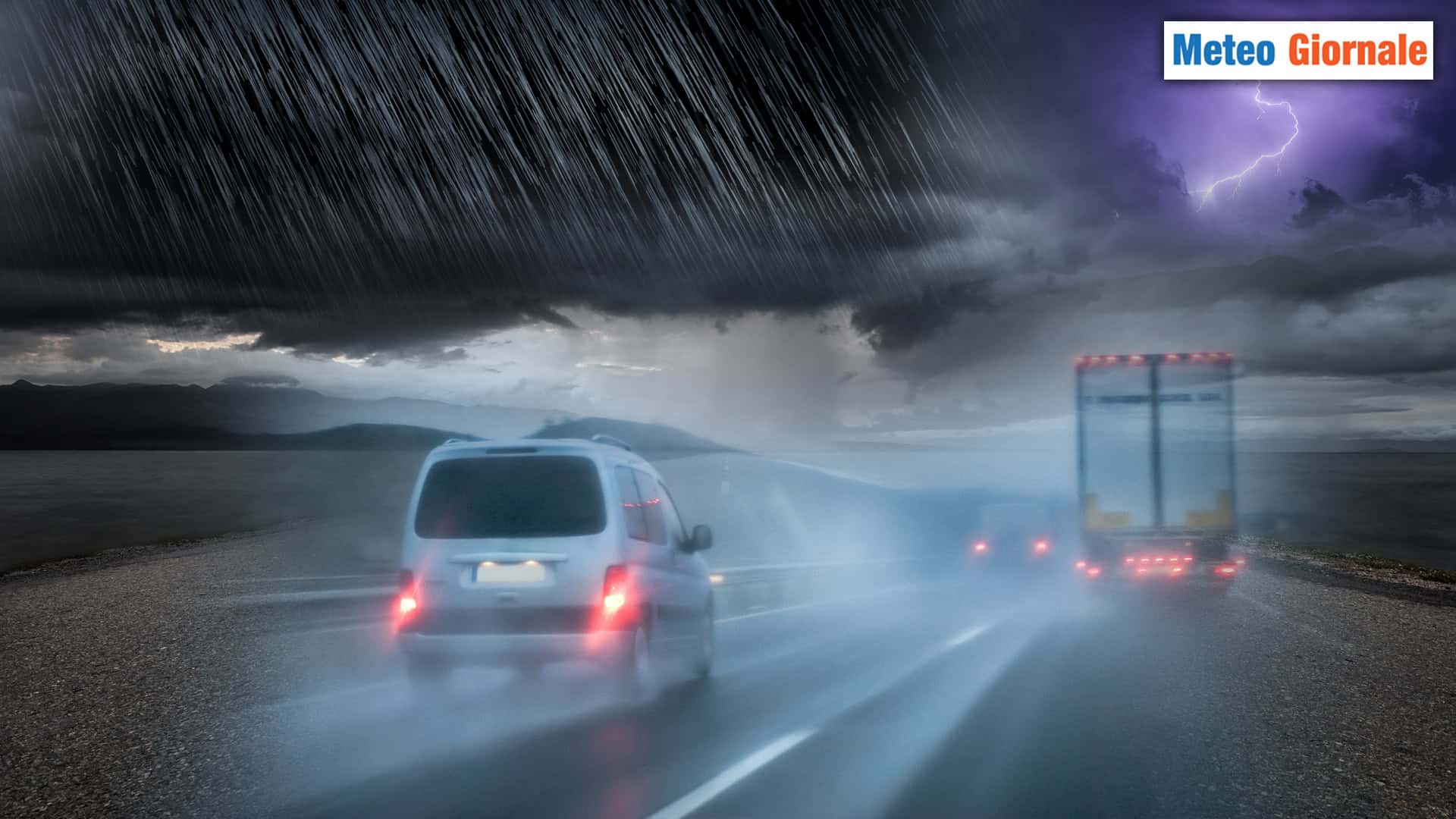 Rischio METEO elevato: nei prossimi giorni NUBIFRAGI temporaleschi