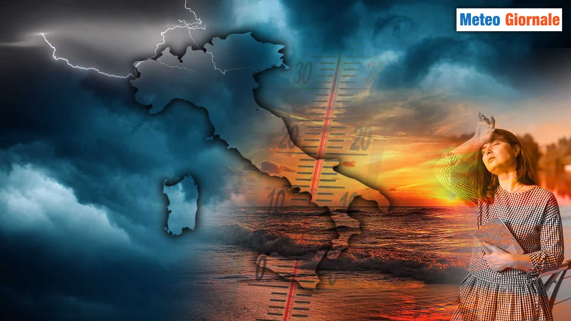 Meteo: Temperature, ancora tanto Caldo, ma solo al Sud