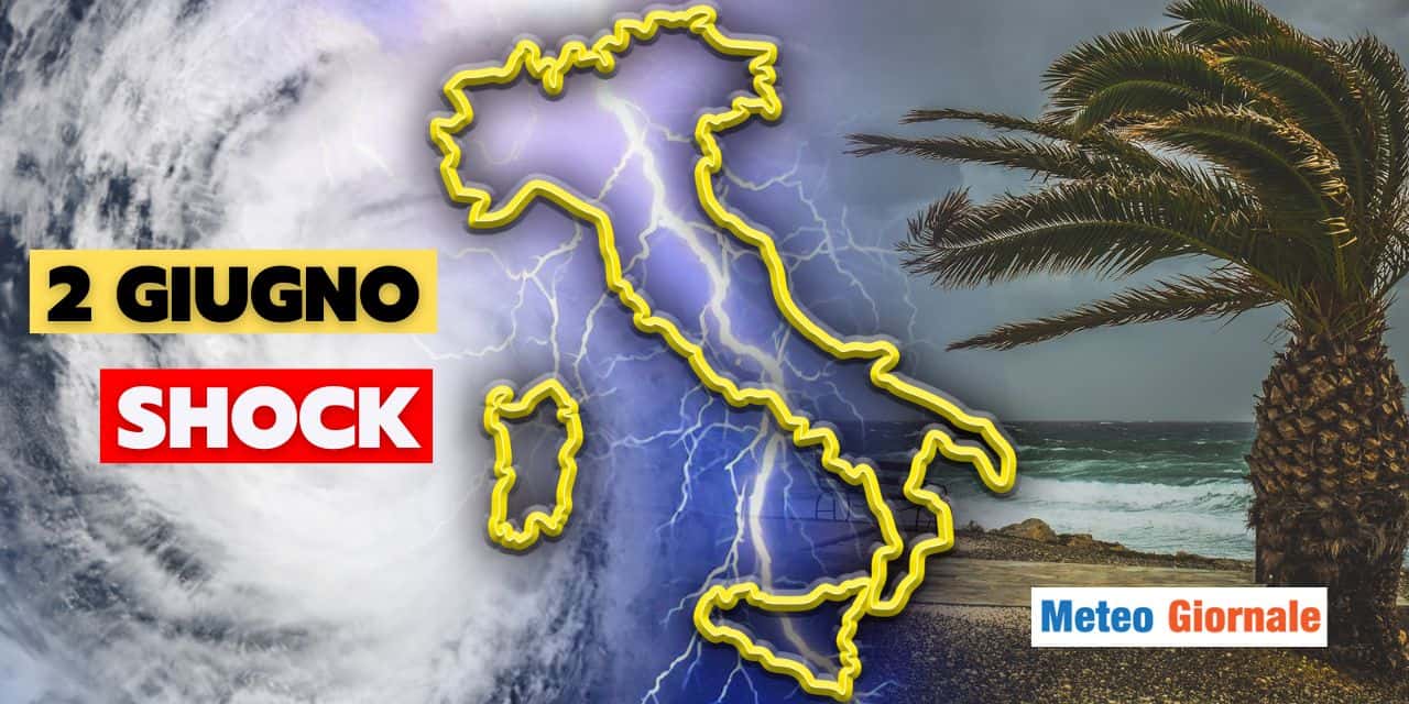 Meteo: festa della Repubblica da incubo, pioggia su tutta Italia?