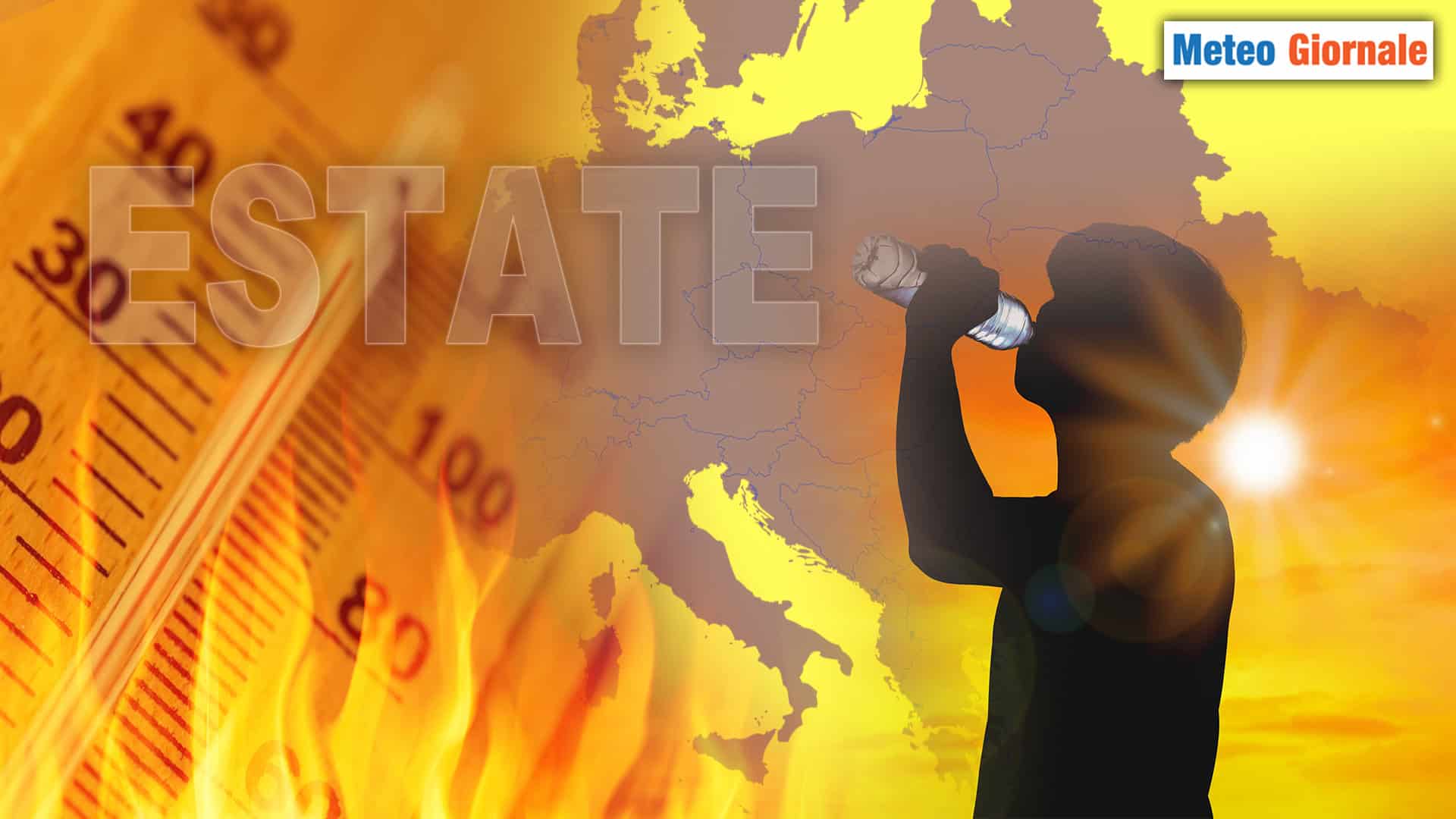 CALDO record in Europa e in Italia: Un'Estate dal meteo da incubo? Forse