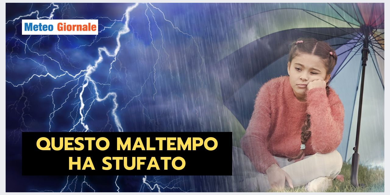 Meteo Nord Italia: il maltempo ha davvero stancato!
