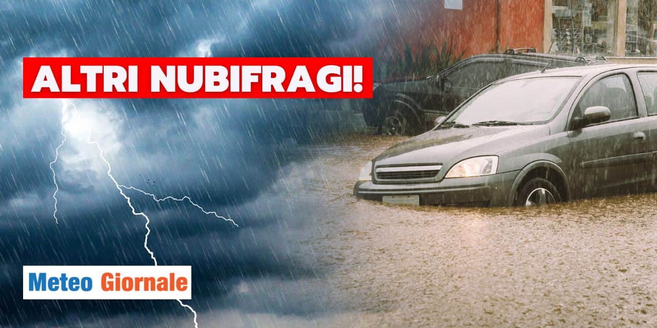 Meteo: piogge e alluvioni tra pochi giorni, alcune regioni a rischio