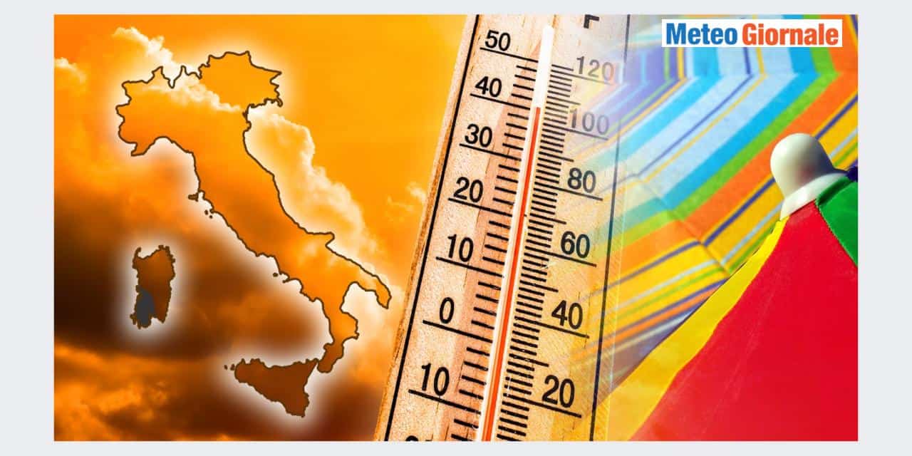 Meteo: temperature roventi sopra i 40°C, ecco quando
