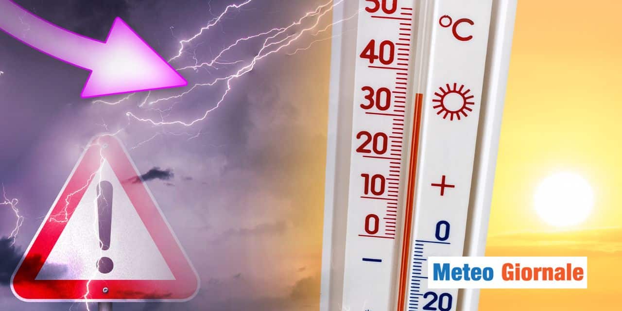 Meteo: super caldo di Maggio, tutta energia per i violenti temporali