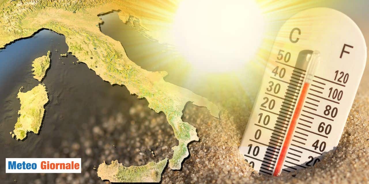 Meteo: caldo d'Estate, oltre 35°C in settimana su...