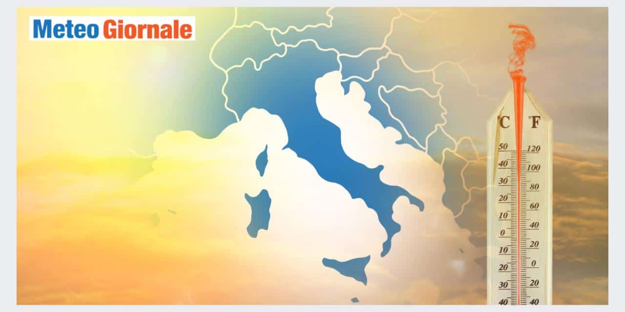Meteo: vampata di caldo con picchi termici previsti, ecco dove
