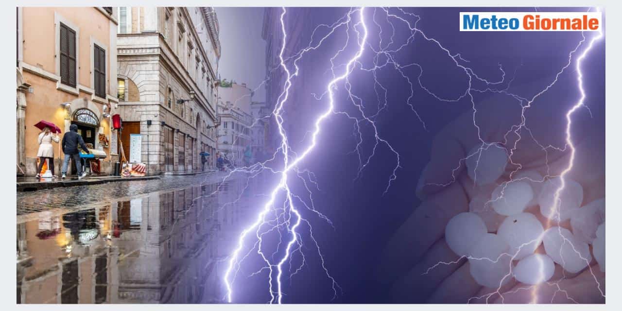 Meteo domenica: in arrivo nuovi forti temporali, ecco le aree colpite