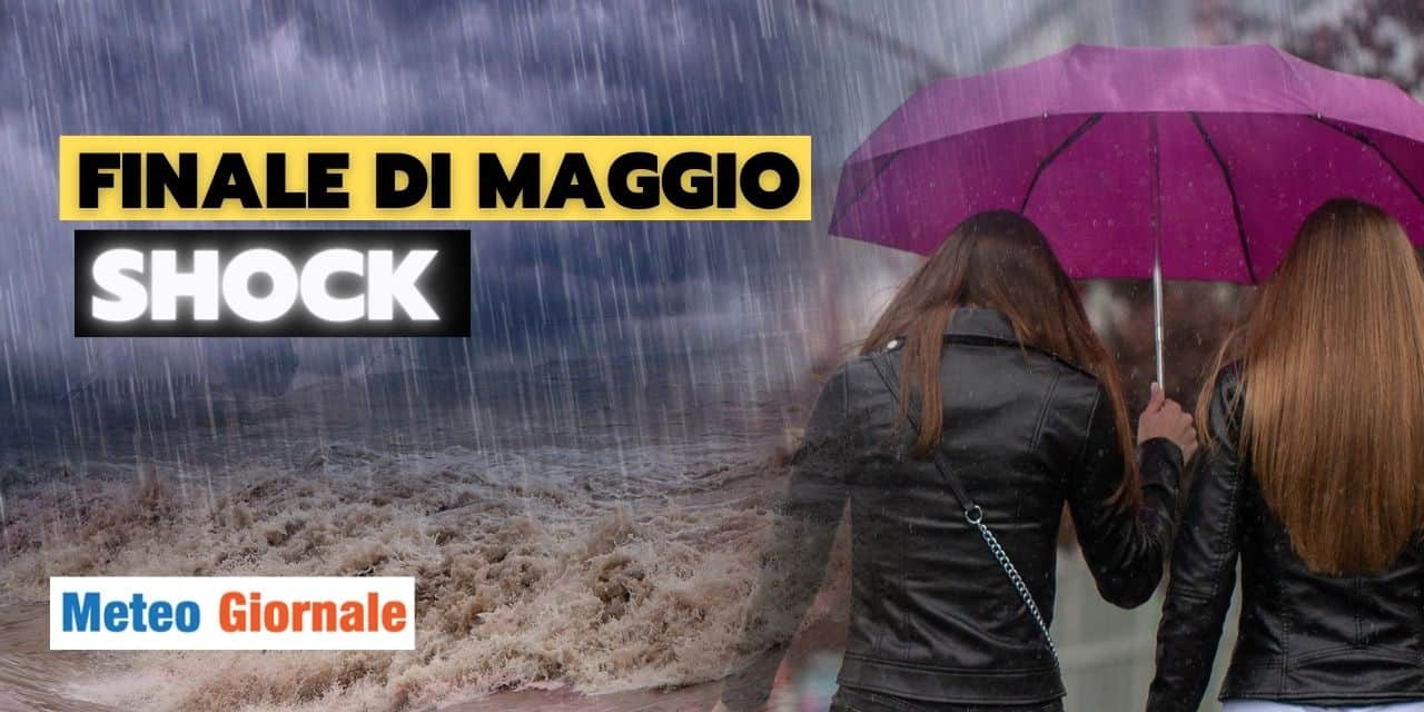 Meteo: l'alta pressione non ne vuole sapere, finale di Maggio da dimenticare