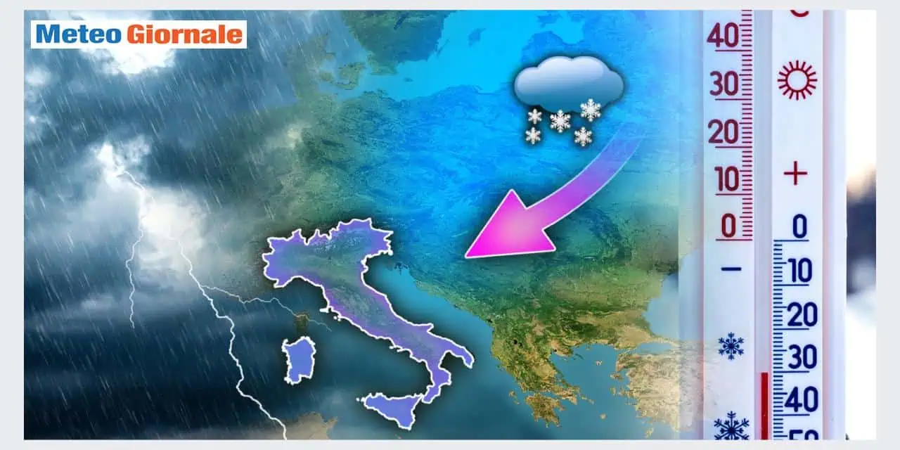 Freddo e neve possibili anche ad un passo dell'Estate