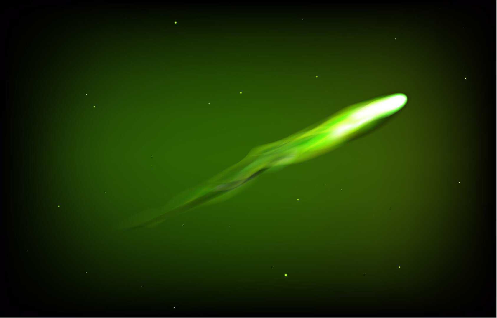 Strana palla di fuoco verde avvistata nei cieli della Columbia Britannica