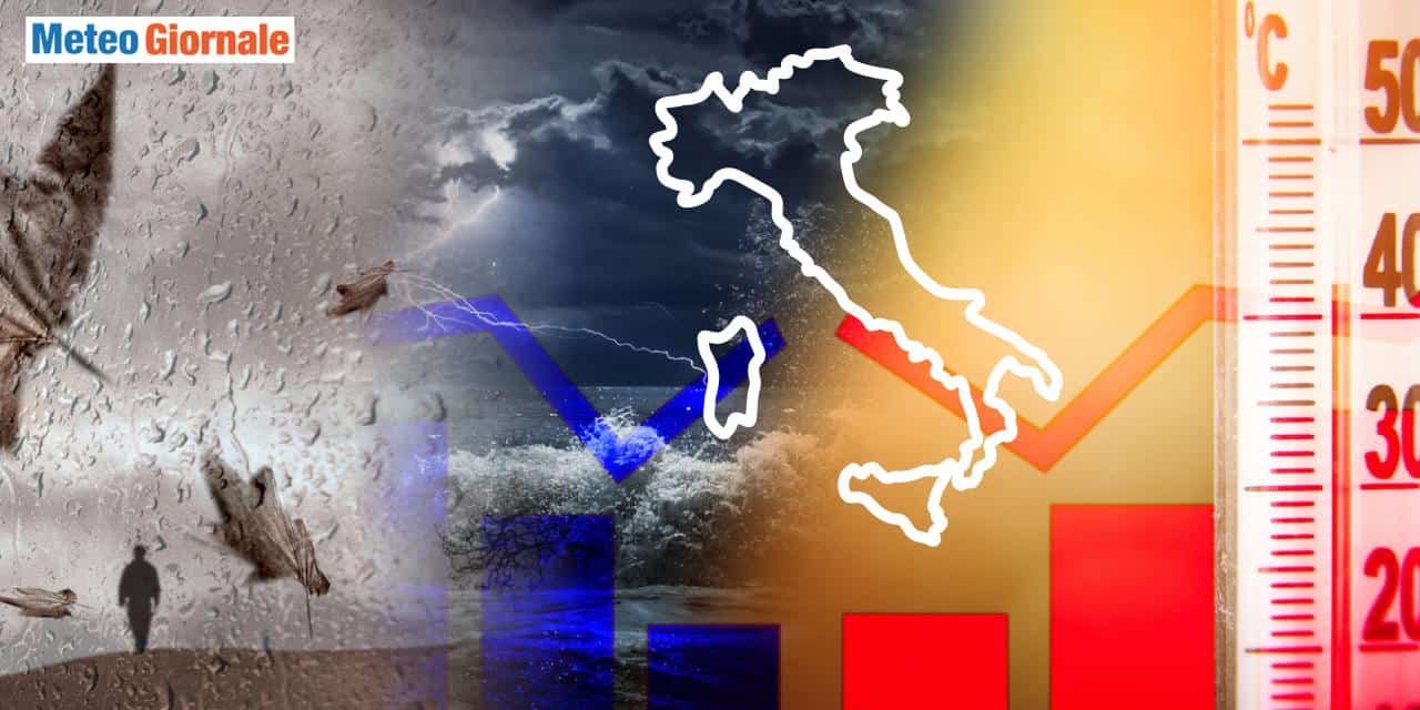 Meteo: braccio di ferro terrà sotto scacco l’Italia, tra Estate e Autunno