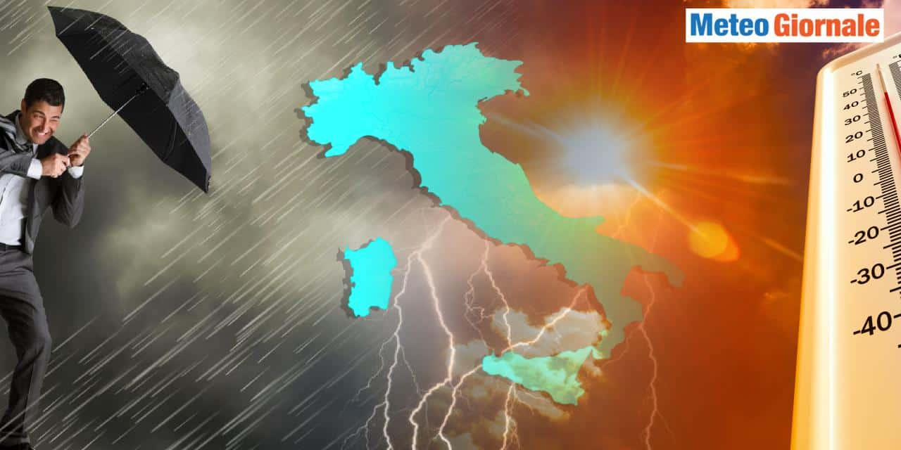 Meteo: prossima settimana nuova burrasca sferzerà l’Italia, Estate rinviata