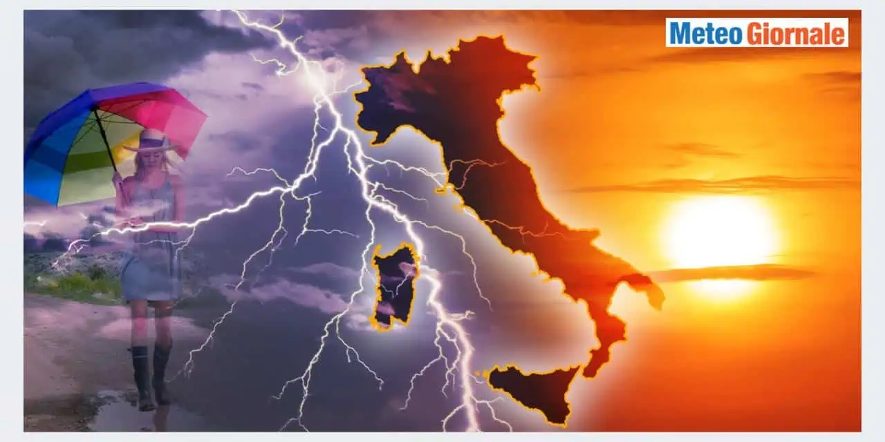 Giugno partirà con altri temporali