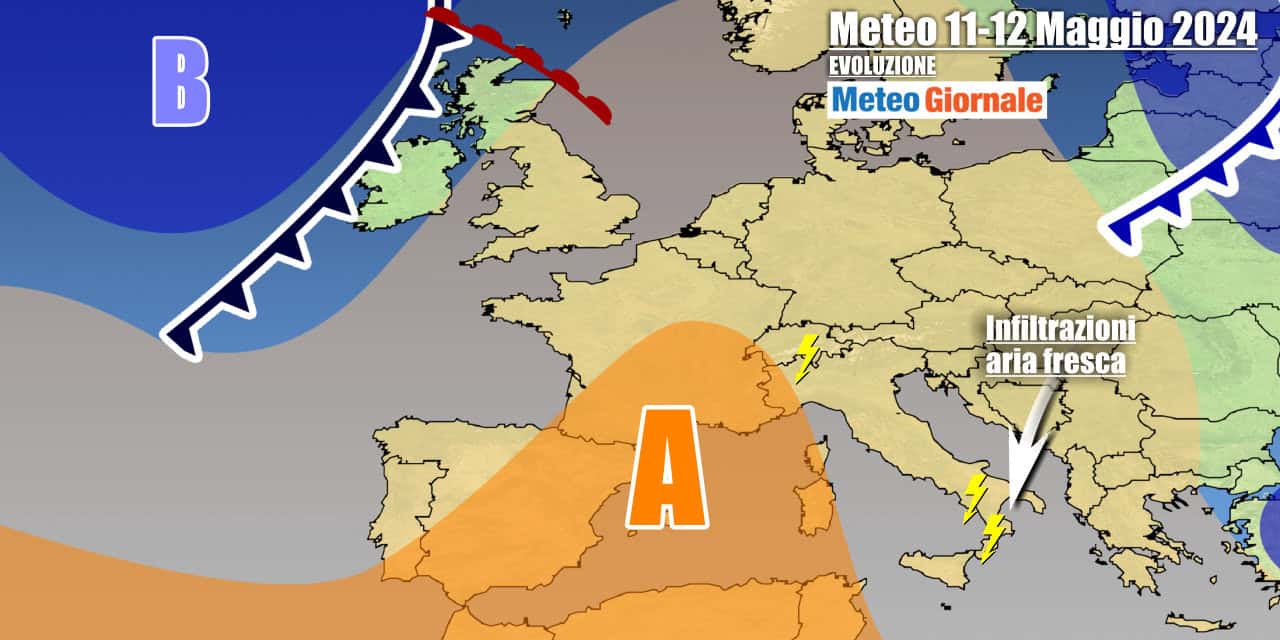 Meteo Italia: ciclone si allontana, weekend con sole e caldo in aumento