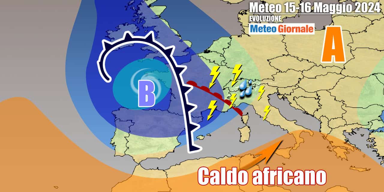 Meteo 7 Giorni: settimana con l’Italia divisa a metà, tra temporali e caldo