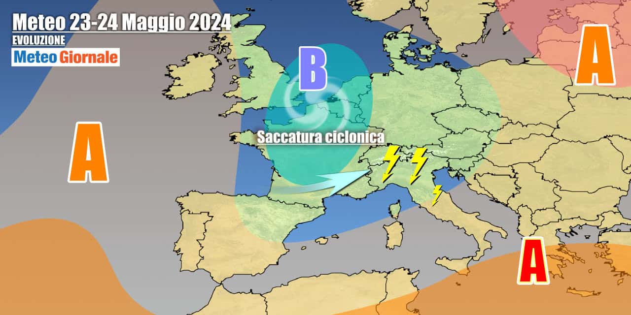 Meteo Italia: altri temporali in arrivo, solo a fine mese si cambia