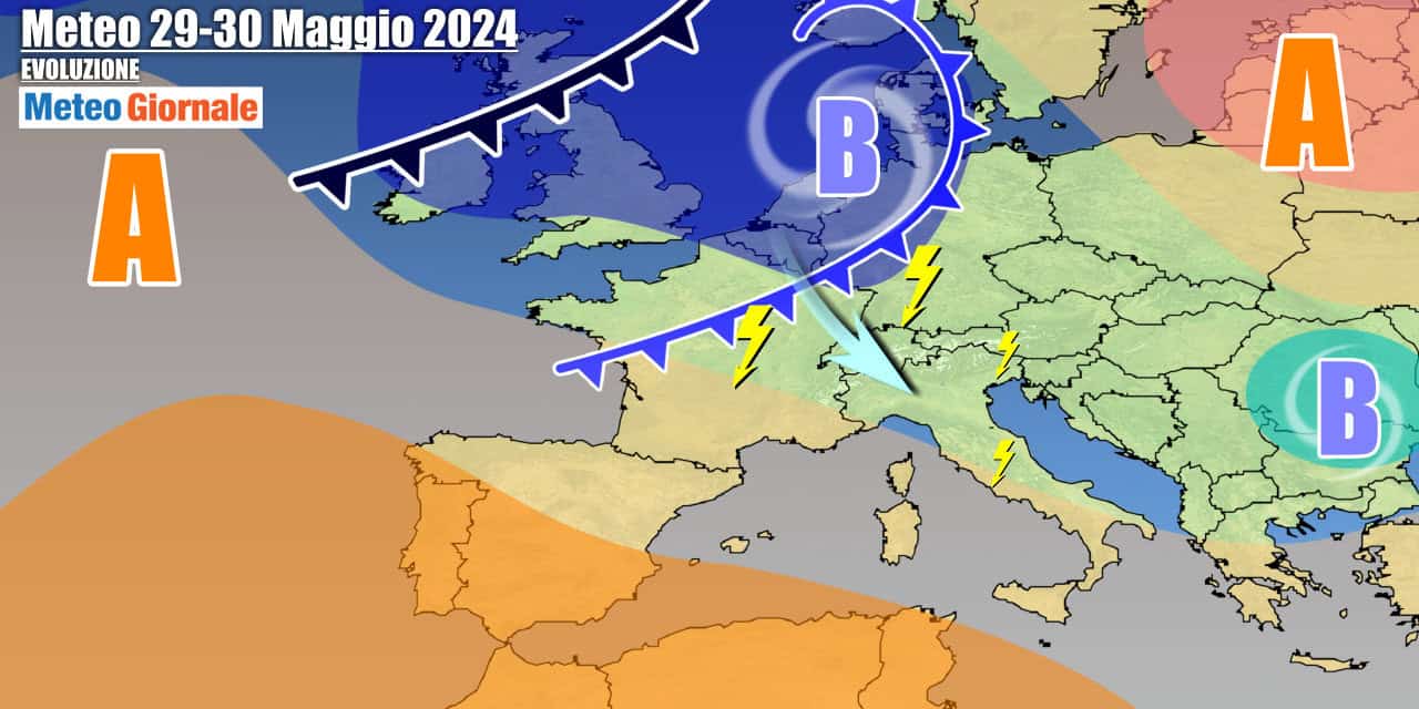 Meteo Italia: temporali a non finire, anche il weekend ecco cosa accadrà