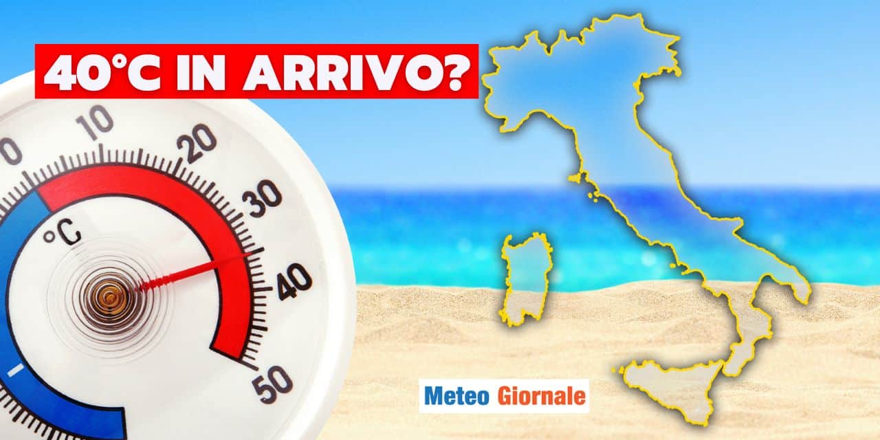 Meteo: super caldo precoce, si temono i 40°C tra pochi giorni. Questa è la data