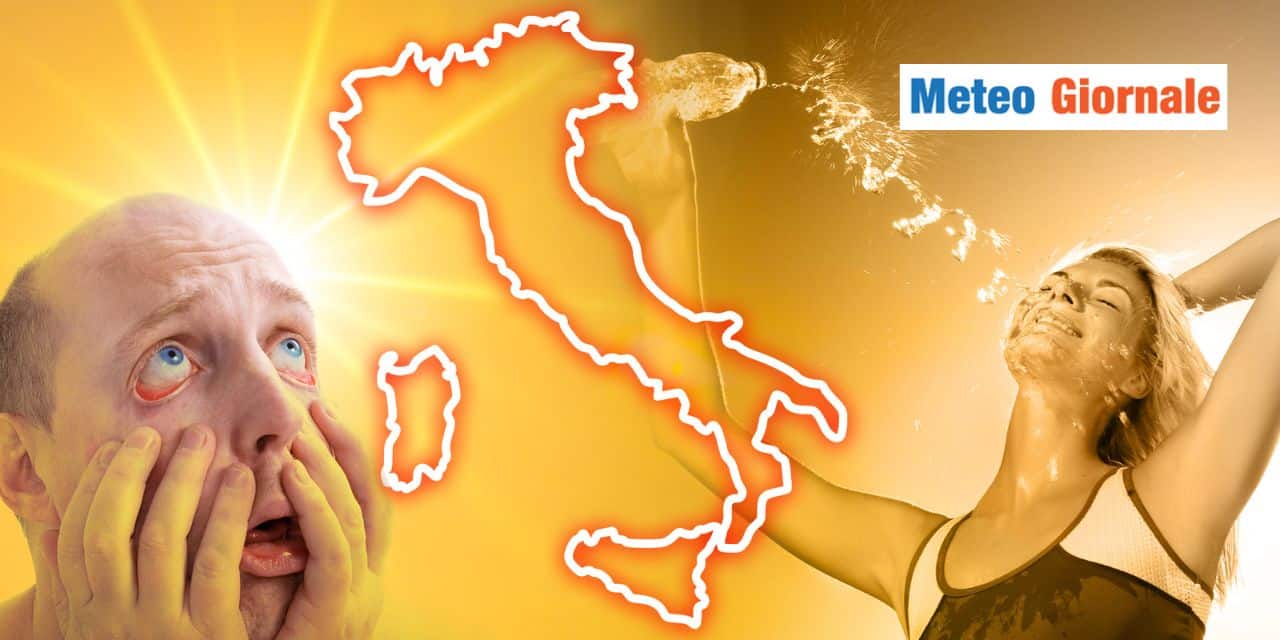 Meteo: esplosione improvvisa dell'Estate dopo metà mese con 35°C gradi