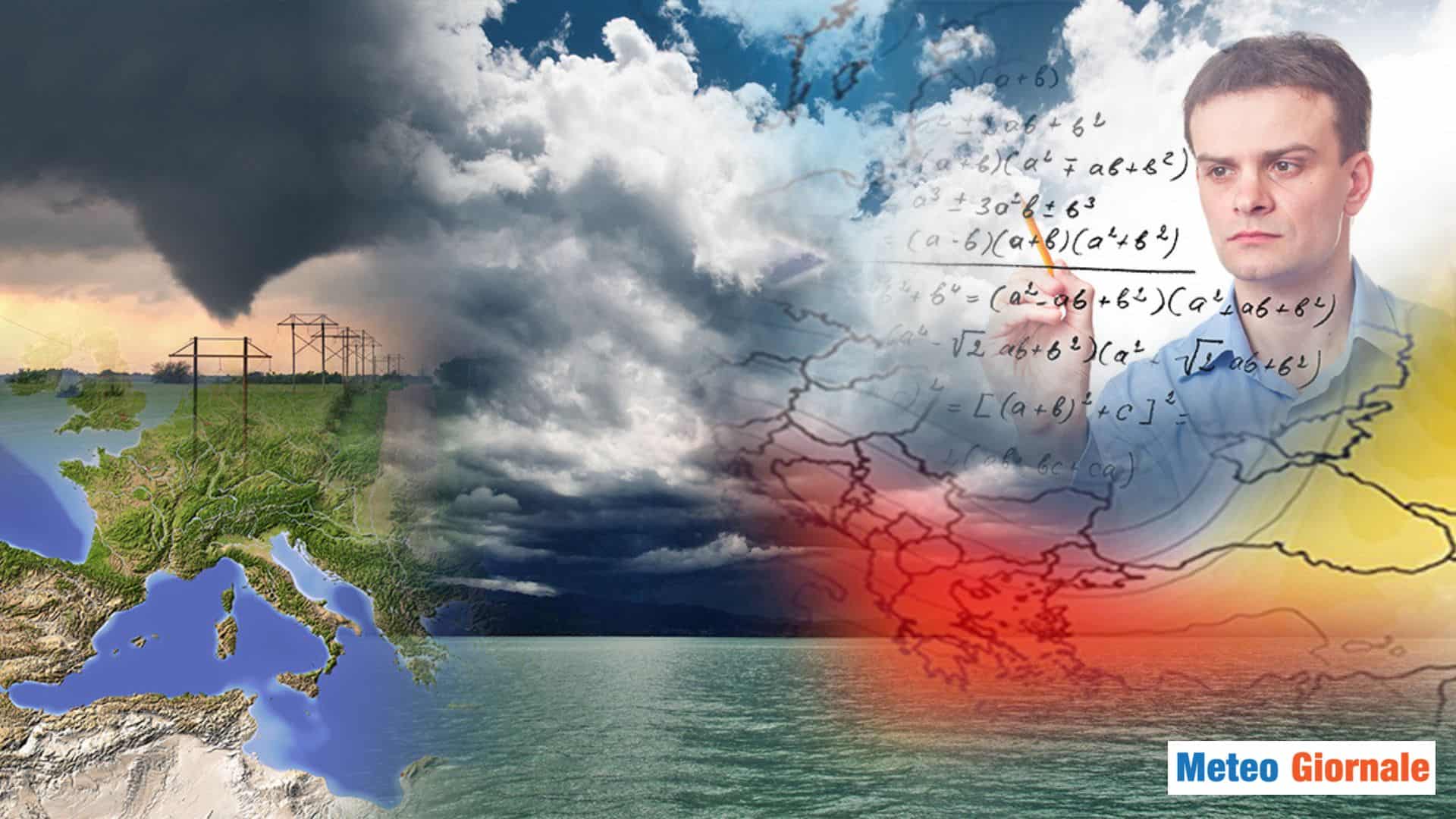 Meteo: ancora TEMPORALI nella giornata di OGGI con possibilità di GRANDINE