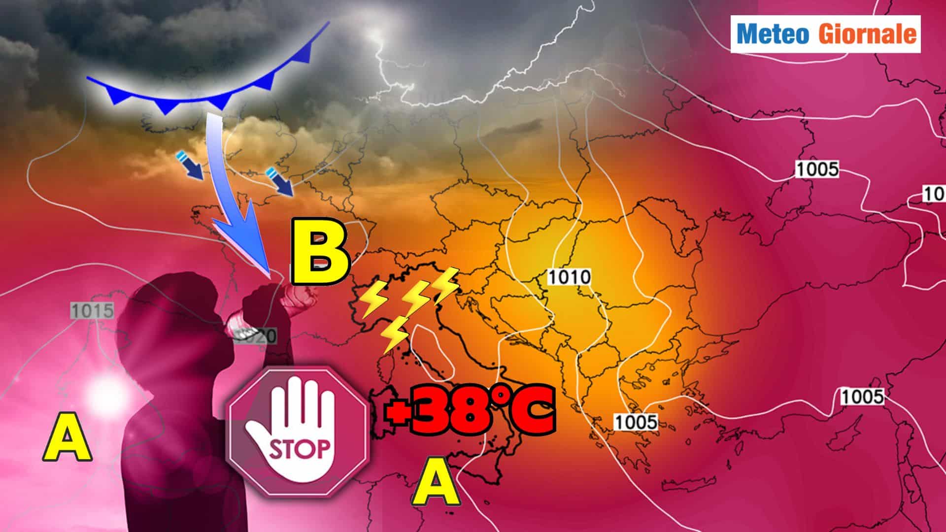 Meteo, escalation estiva nel peggiore dei modi