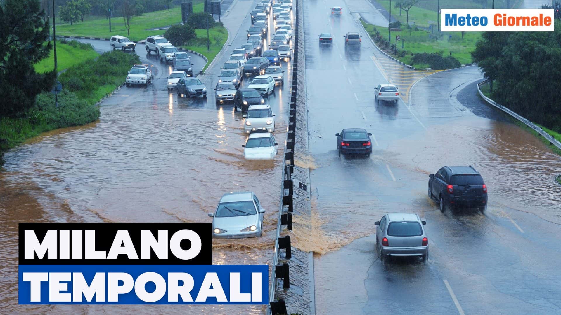 Meteo MILANO, attesi forti temporali e nubifragi. Rischio per Seveso e Lambro