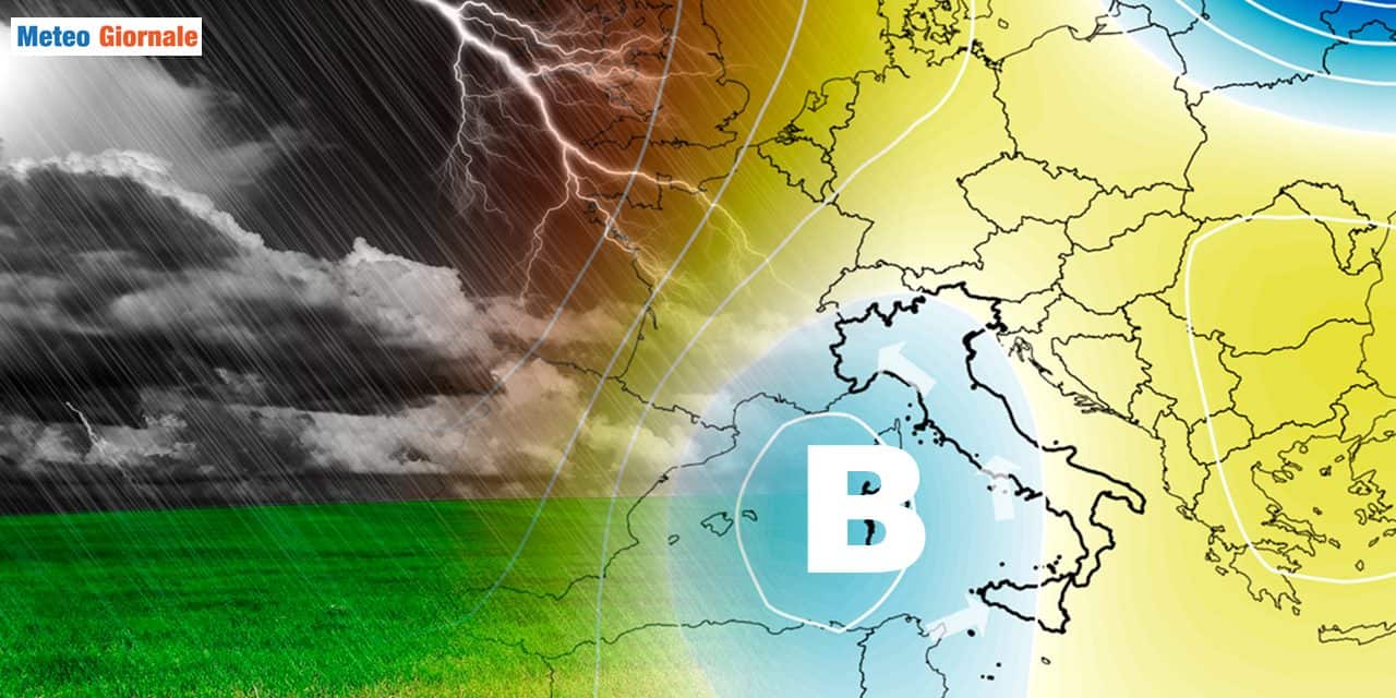 Meteo: verso un intenso peggioramento la prossima settimana