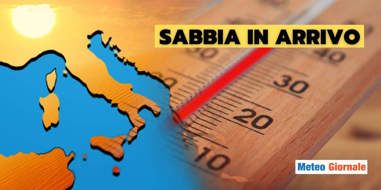 Meteo: vaste nubi di sabbia sporcheranno tutto, ecco i giorni in cui non lavare l'auto