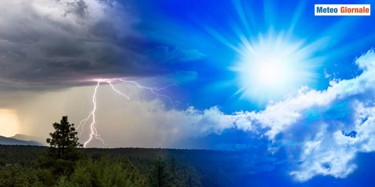 Meteo: torna l'alta pressione nel weekend, ma ancora qualche temporale