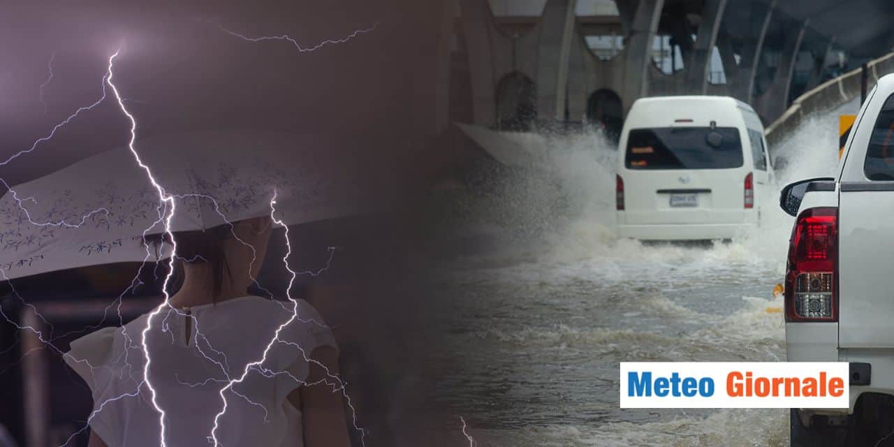 Meteo: mezza Italia a serio rischio fenomeni estremi tra poche ore