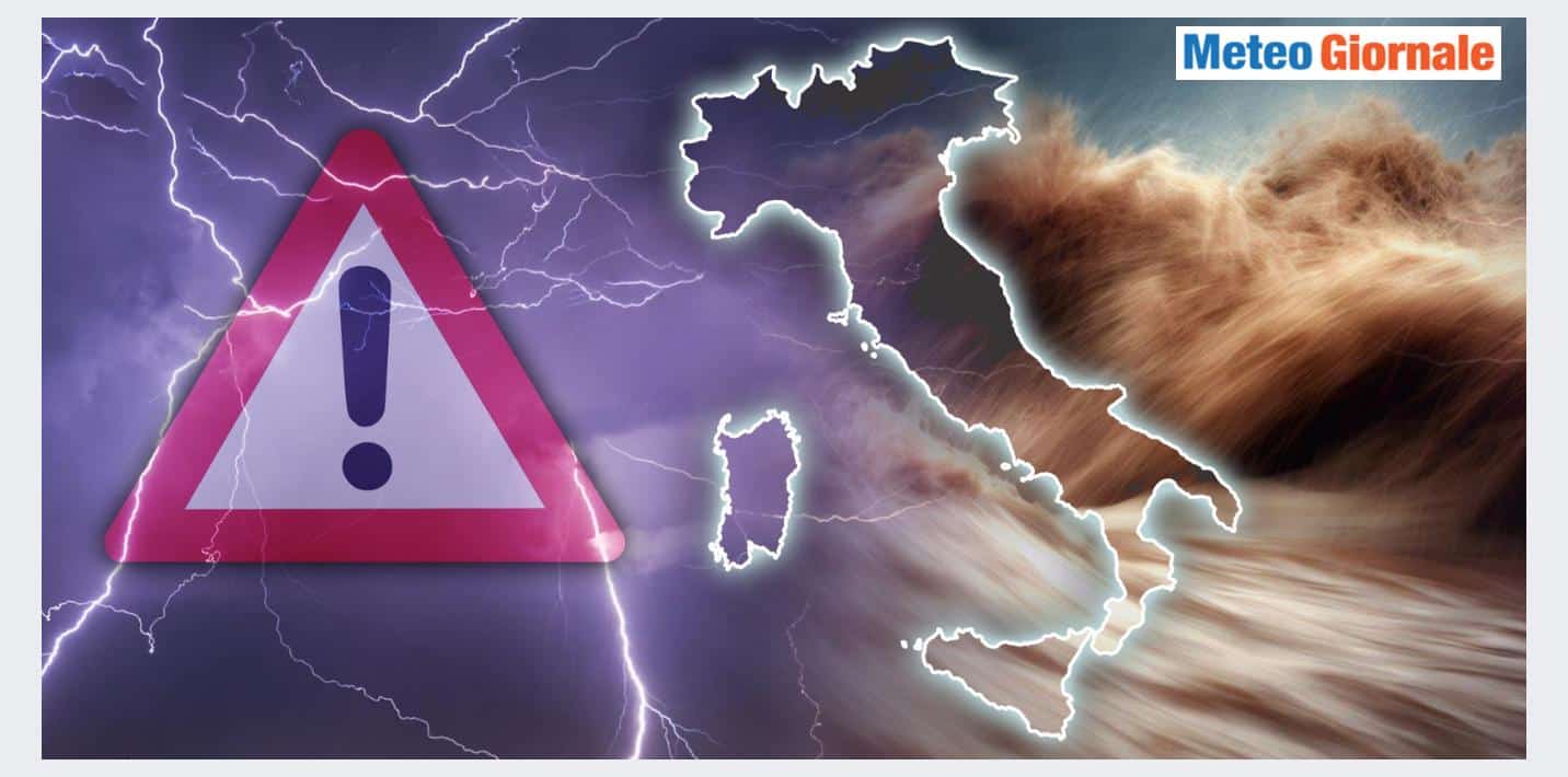 Meteo: maltempo colpirà ancora duro, rischio nubifragi