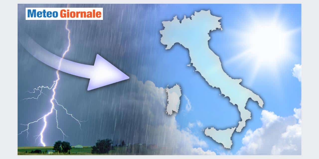 Meteo: weekend sotto osservazione, raffica di temporali in arrivo