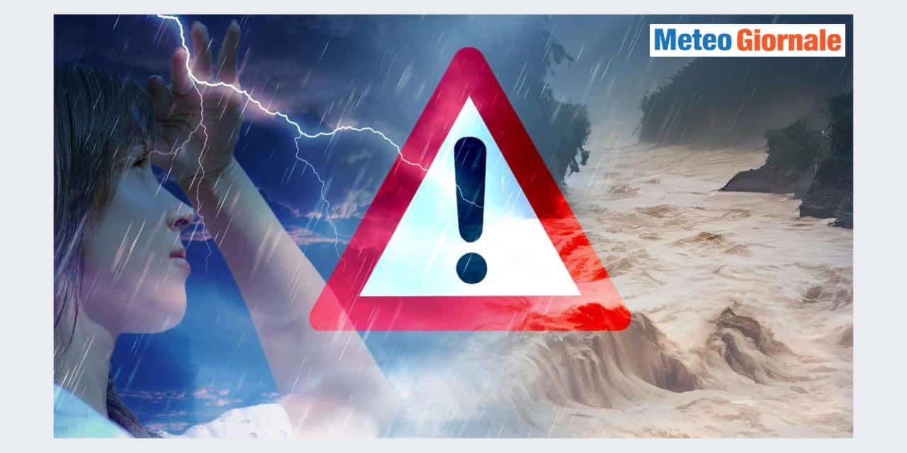 Meteo: nubifragi e piogge battenti, rischio inondazioni