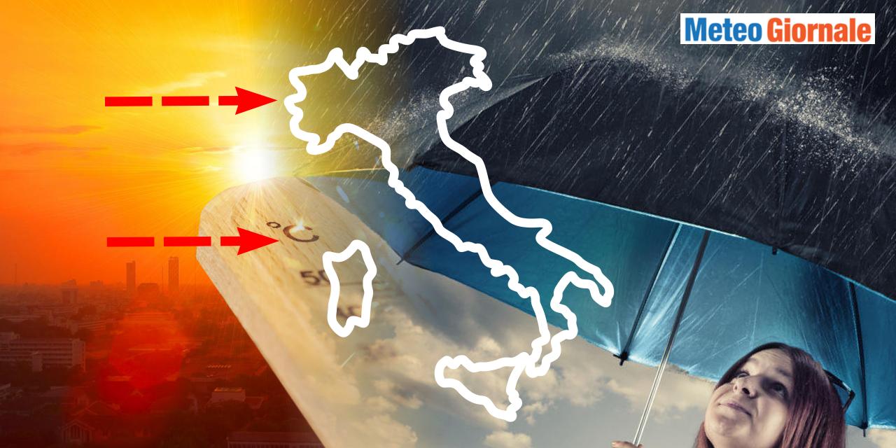 Piogge e temporali, in attesa della vera Estate