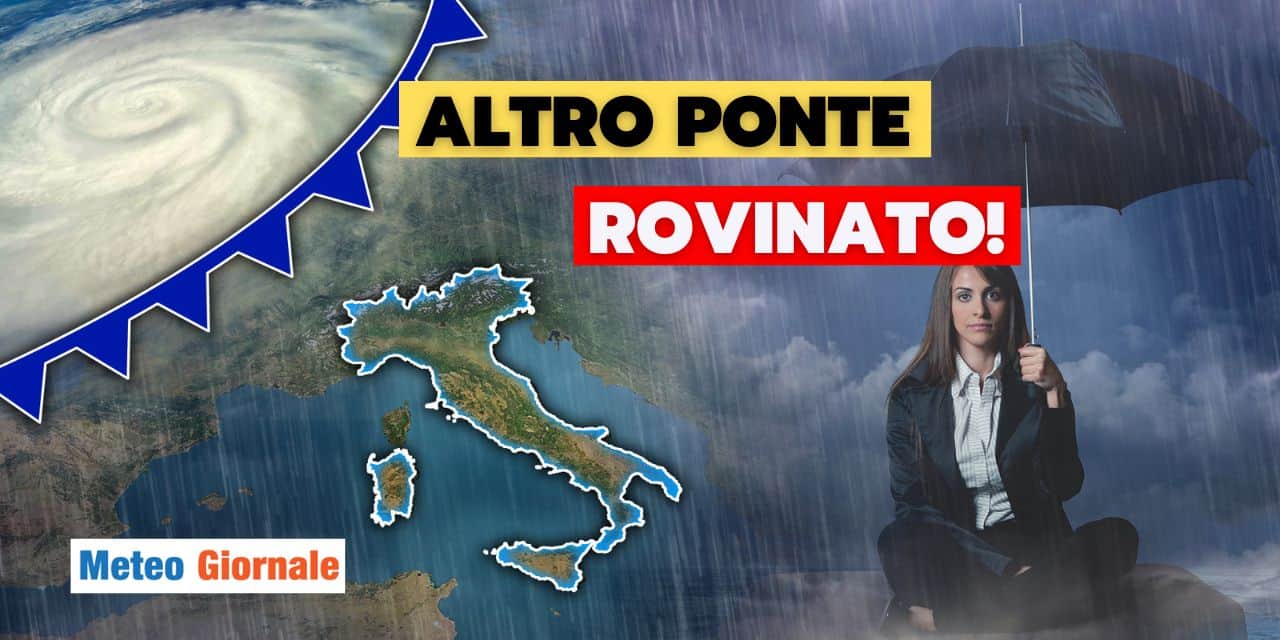 Meteo: ennesimo ponte festivo rovinato, partenza d'Estate da incubo