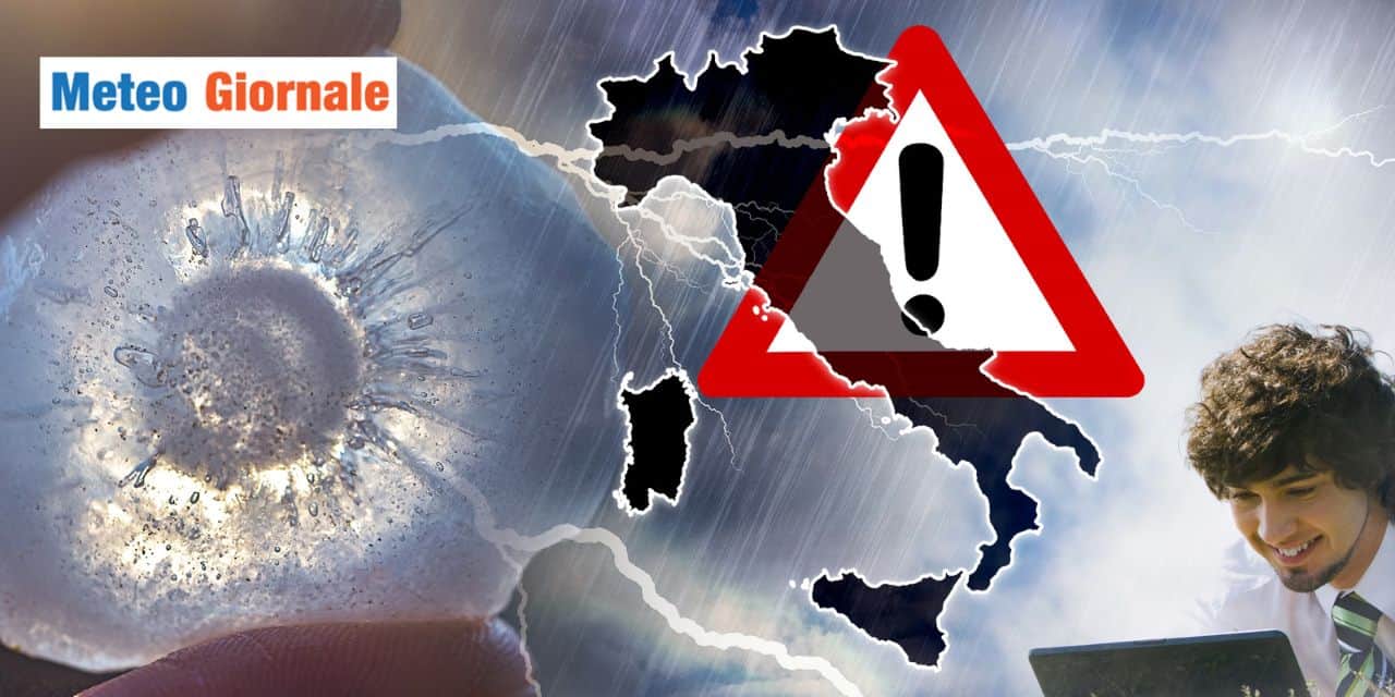 Meteo: violenti temporali e grandine grossa, serio rischio su queste regioni