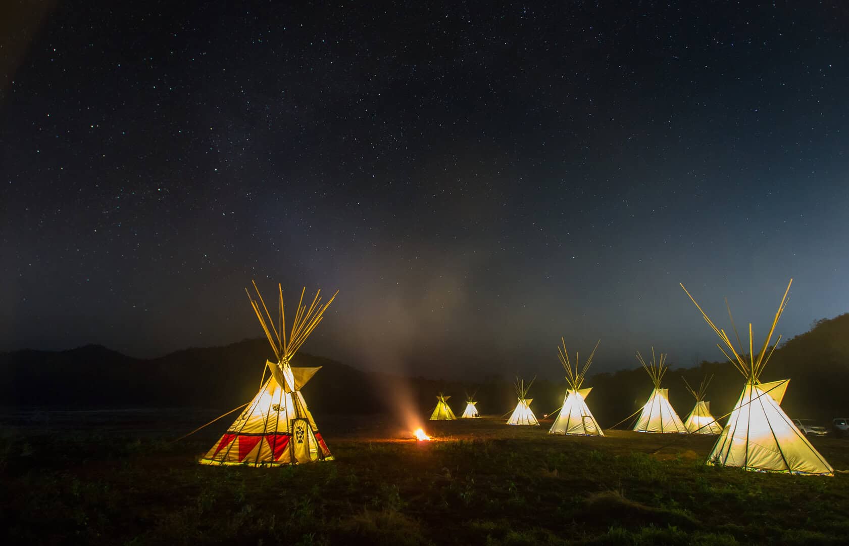 Trascorrere la notte in un teepee? Un’esperienza possibile nello Utah