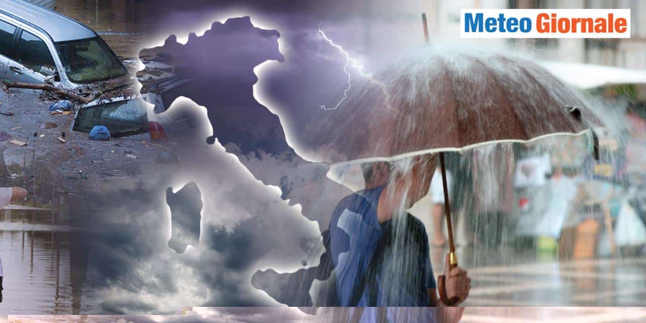 Meteo: occhi puntati al weekend, burrasca di temporali su tutta Italia