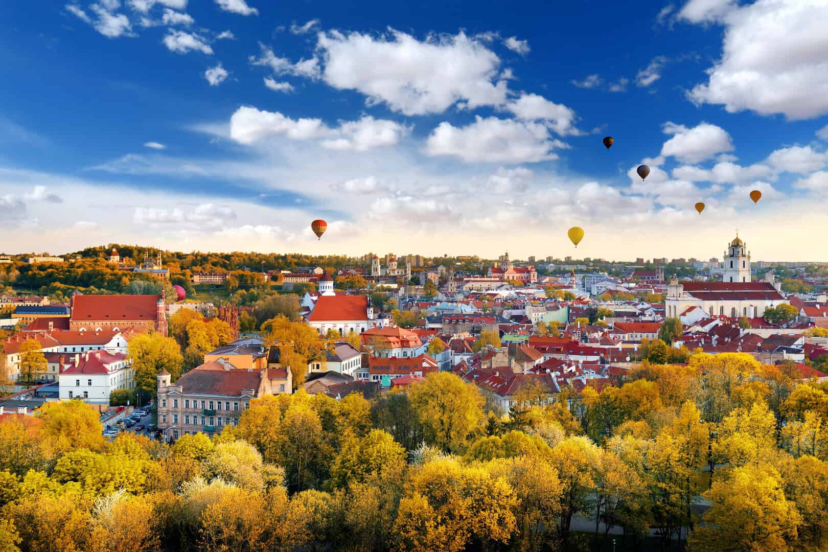 vilnius lituania panorama