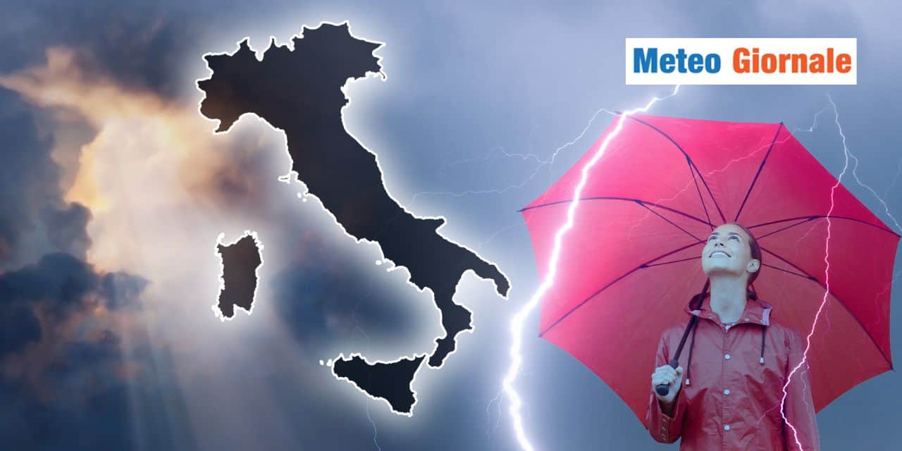 Meteo: ombrelli e giacche nel week-end, tempo da lupi su mezza Italia!