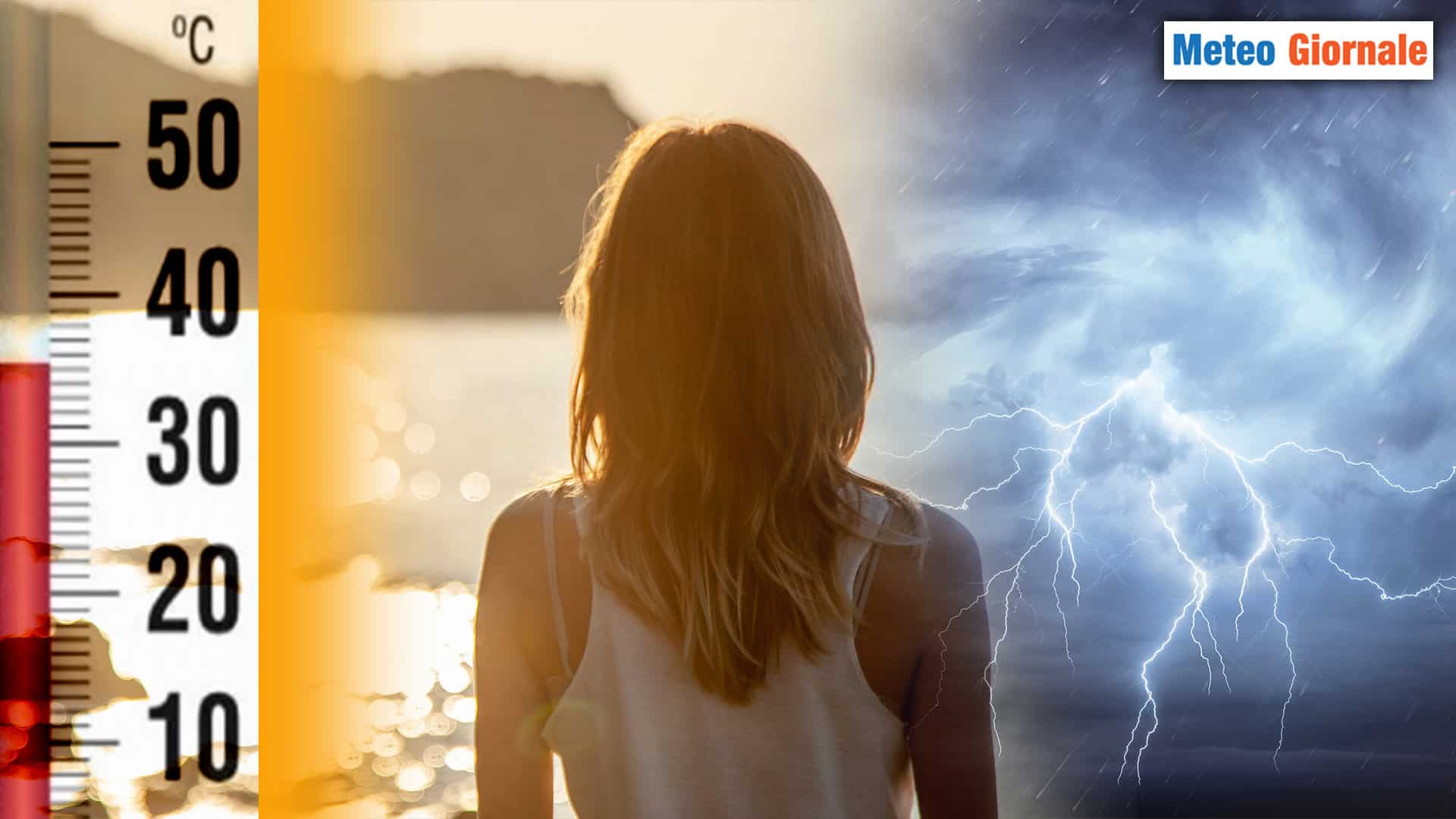 Questo METEO fa riflettere: CALDO e TEMPORALI assurdi, non va bene