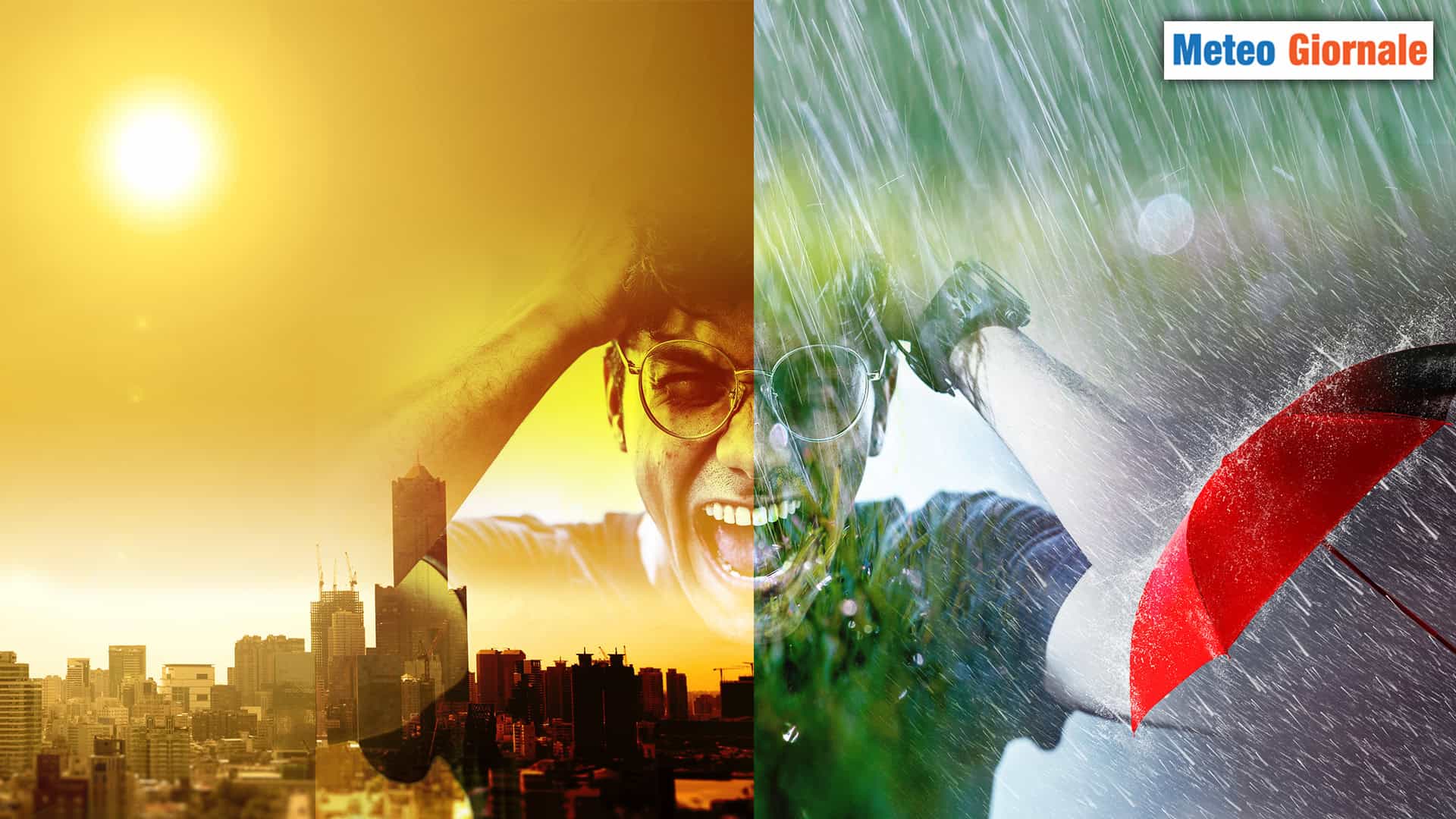 Meglio la CANICOLA o i NUBIFRAGI? No, il METEO non può essere questo