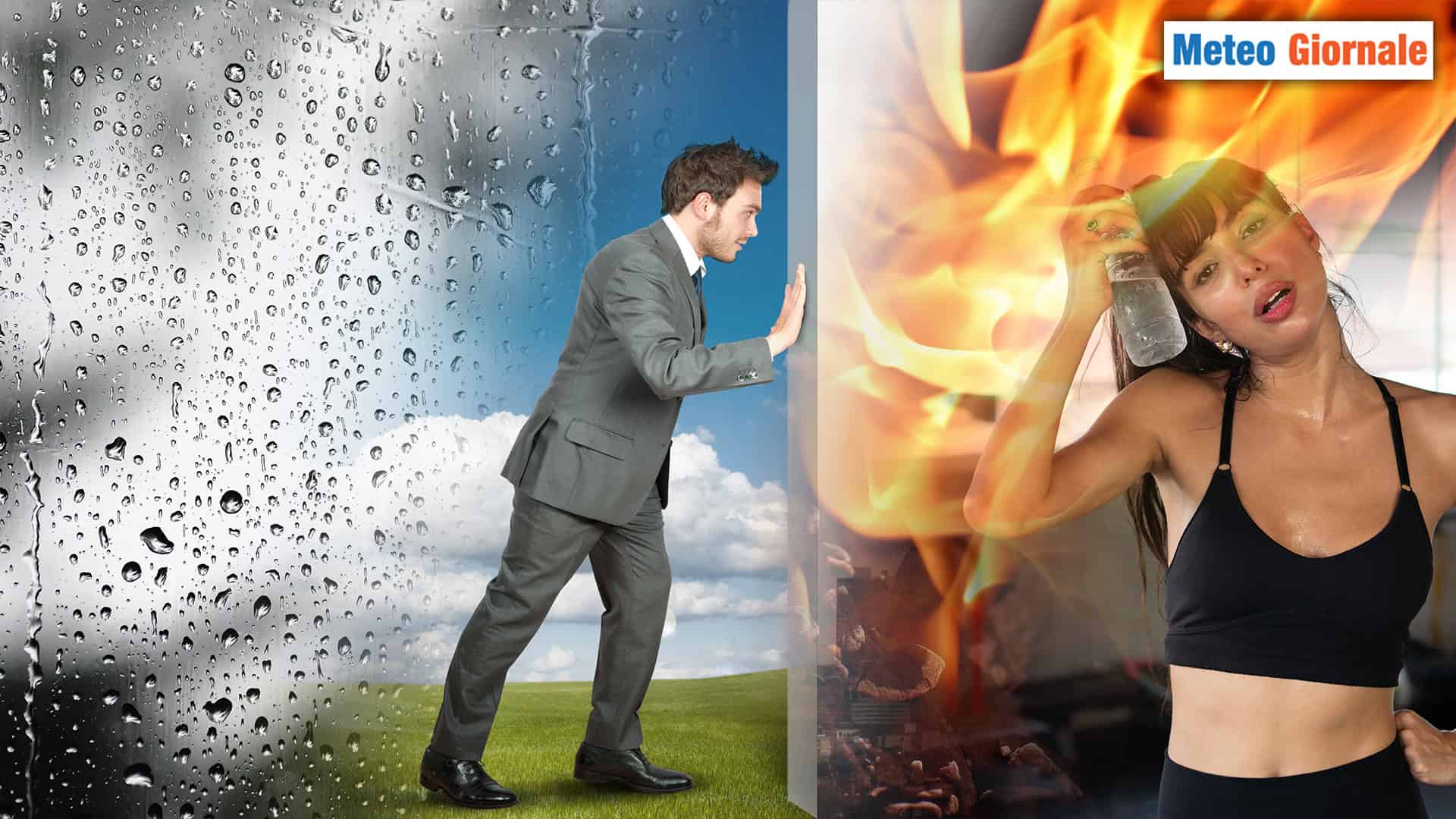 Il CALDO atroce? Subito spazzato via, è METEO old style