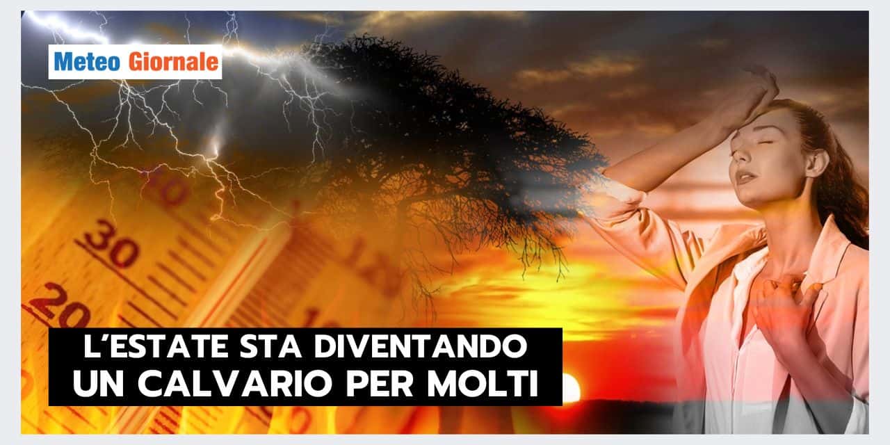 Estate dominata dal METEO AFRICANO, oramai non c'è scampo