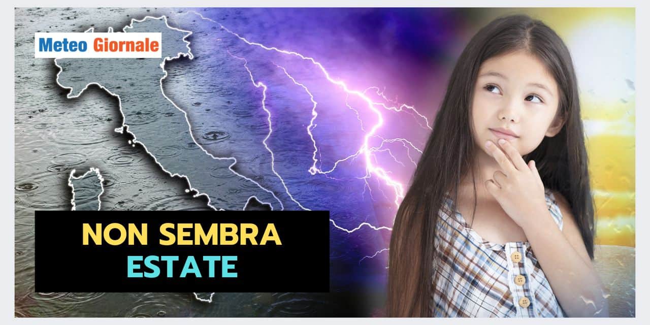 GRAVE CRISI dell'Estate, sembra meteo autunnale
