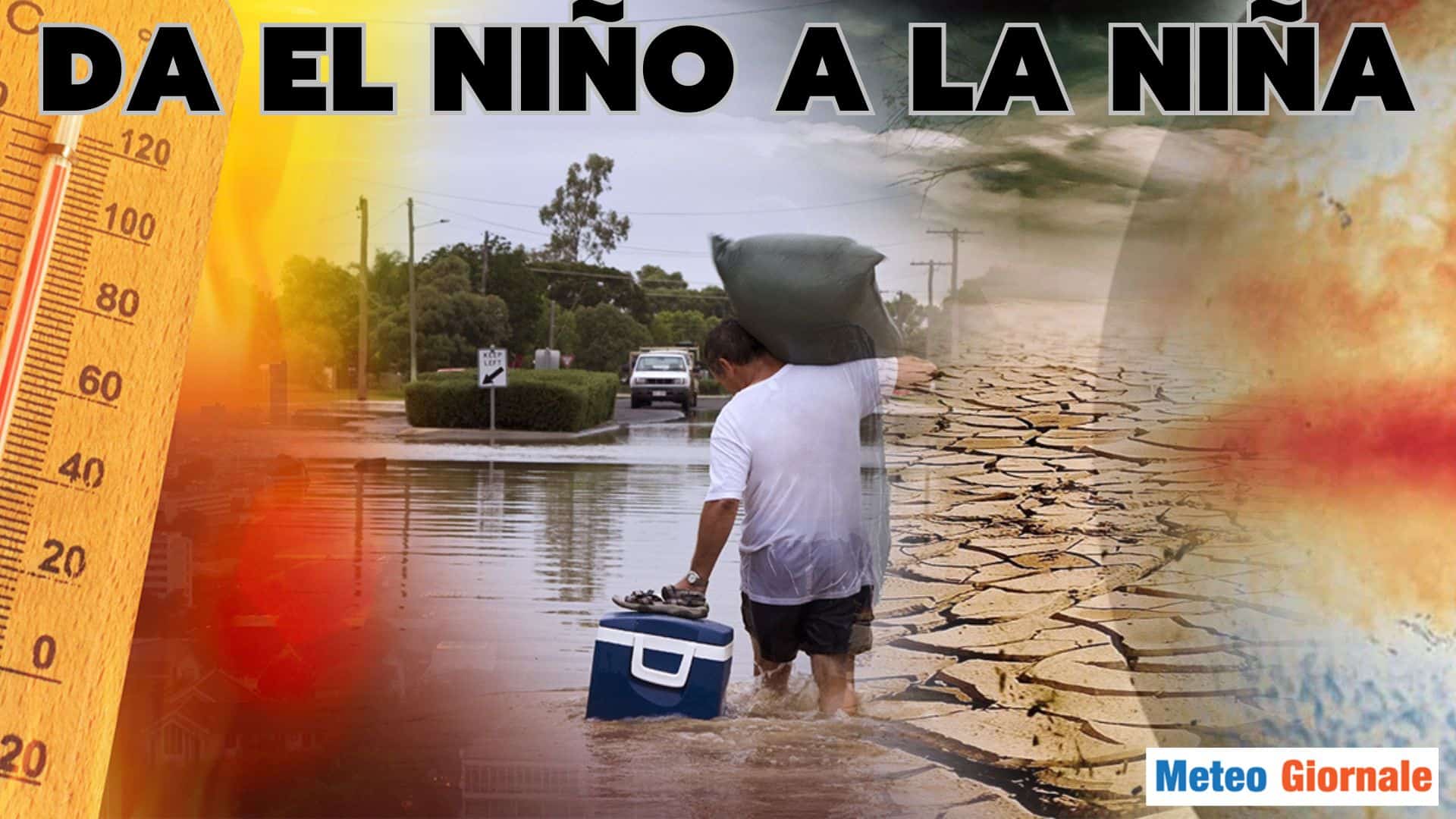 Meteo: la fine di El Niño e l'arrivo di La Niña
