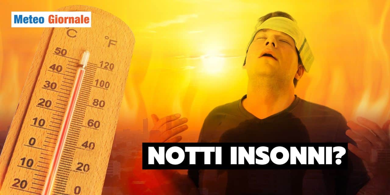 Meteo: 10 giorni di caldo estremo, afa anche di notte