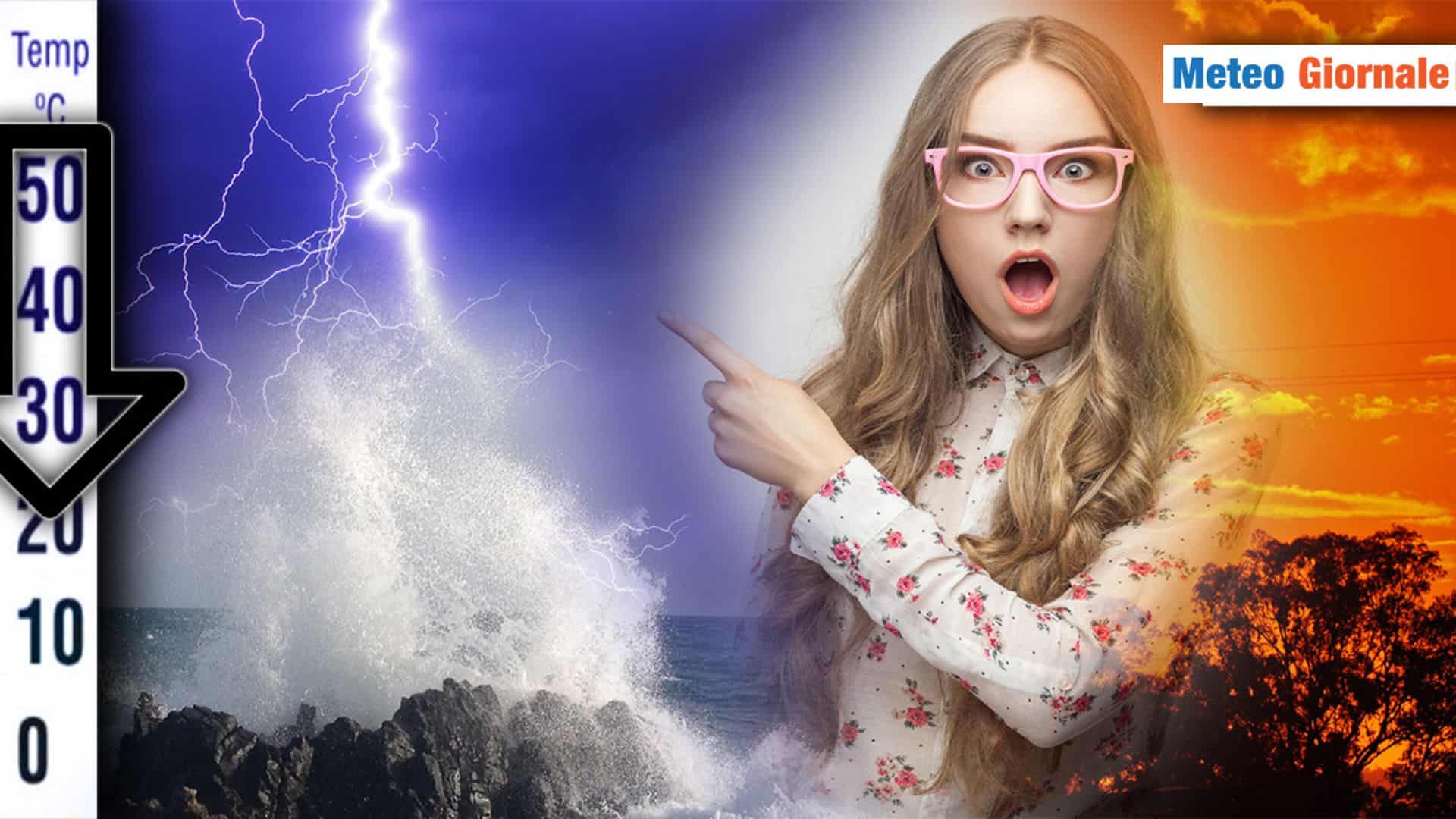Tra OGGI e DOMANI ancora TEMPORALI su alcune aree!
