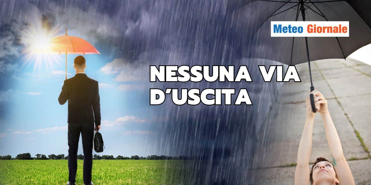 Meteo: non c'è via d'uscita? Bruttissimi aggiornamenti